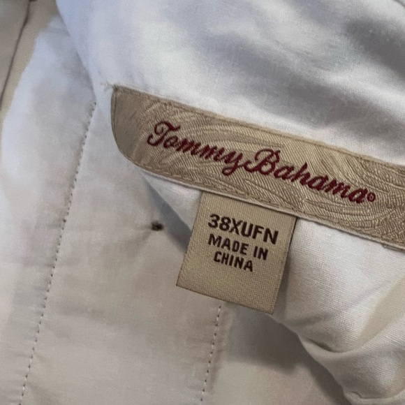 Tommy Bahama Men's Khaki Dress Pants - Picture 2 of 3